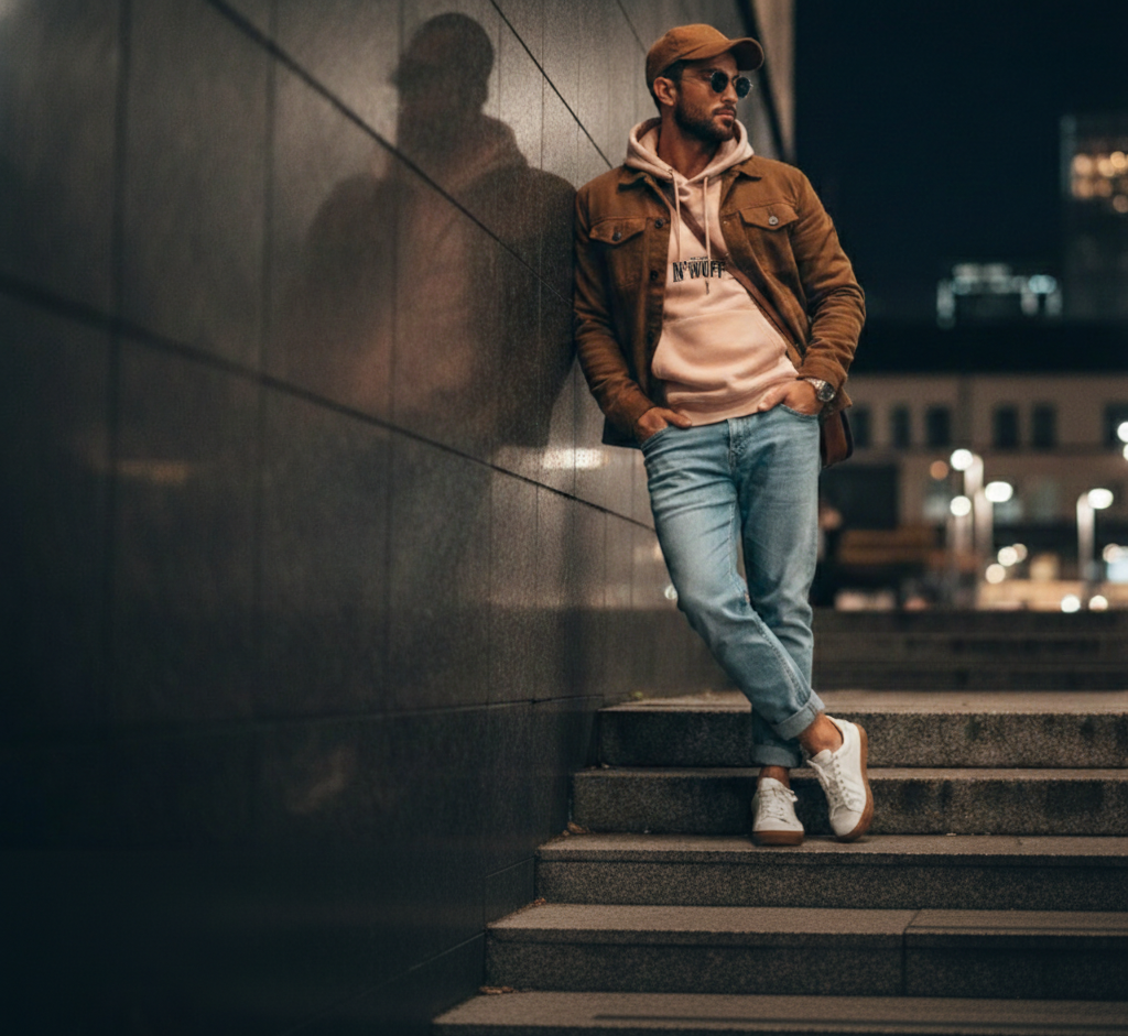 Urban Nomad Hoodie – Sandshell Edition : Because wherever you go, You Are N'wuff.