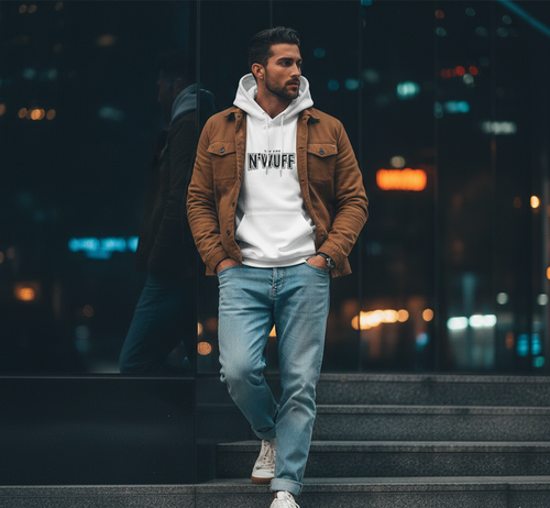 Urban Nomad Hoodie – Sandshell Edition : Because wherever you go, You Are N'wuff.